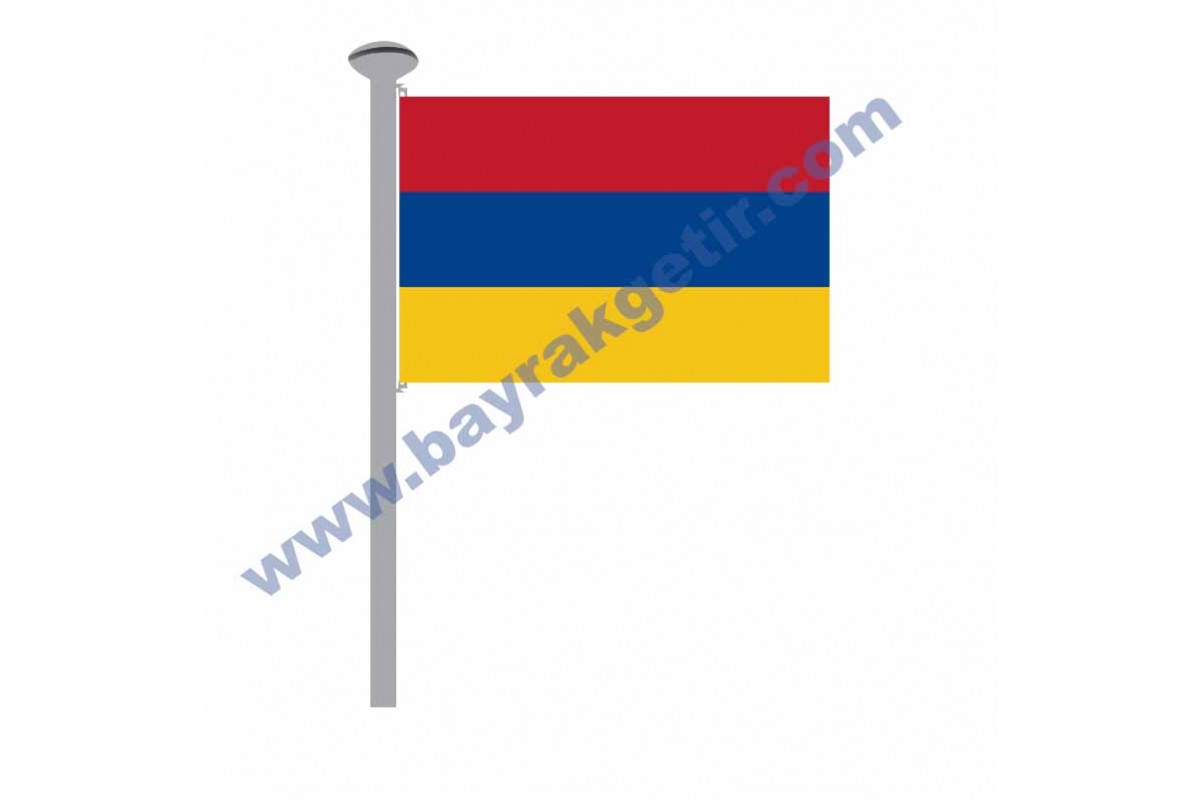 ERMENİSTAN GÖNDER BAYRAK 50x75 ( EBAT SEÇİNİZ ) ERMENİSTAN GÖNDER BAYRAK 50x75 ( EBAT SEÇİNİZ )